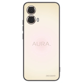 Picasee husă neagră din silicon pentru Motorola Moto G85 - Aura