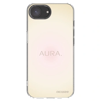 Picasee husă transparentă din silicon pentru Apple iPhone 16e - Aura