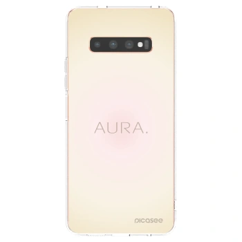 Picasee husă transparentă din silicon pentru Samsung Galaxy S10 Plus G975 - Aura