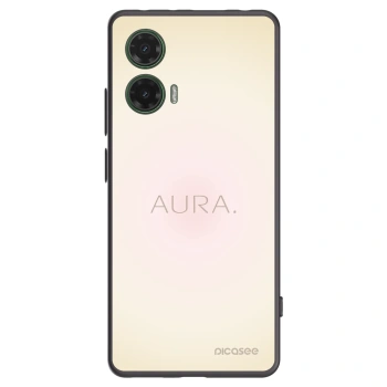 Picasee husă neagră din silicon pentru Motorola Moto G35 5G - Aura