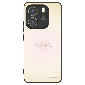 Picasee husă neagră din silicon pentru Xiaomi Redmi Note 14 4G - Aura