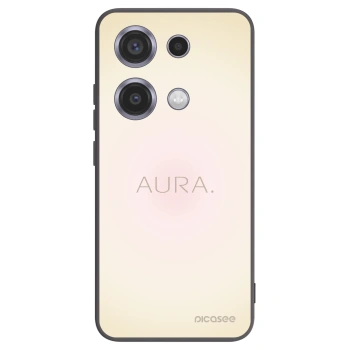 Picasee husă neagră din silicon pentru Xiaomi Redmi Note 14S - Aura