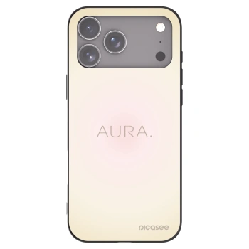 Picasee husă neagră din silicon pentru Apple iPhone 17 Pro Max - Aura