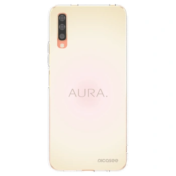 Picasee husă transparentă din silicon pentru Samsung Galaxy A70 A705F - Aura