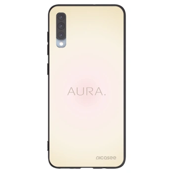 Picasee husă neagră din silicon pentru Samsung Galaxy A70 A705F - Aura