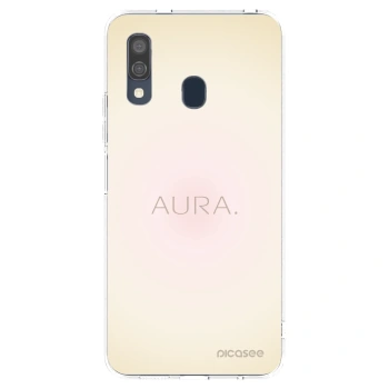 Picasee husă transparentă din silicon pentru Samsung Galaxy A40 A405F - Aura