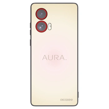 Picasee husă neagră din silicon pentru Motorola Edge 50 Fusion - Aura