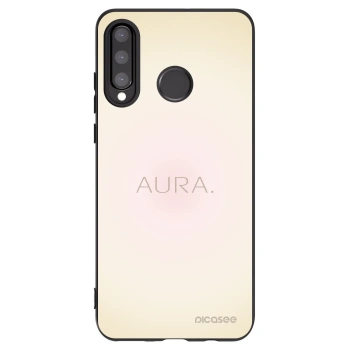 Picasee husă neagră din silicon pentru Huawei P30 Lite - Aura