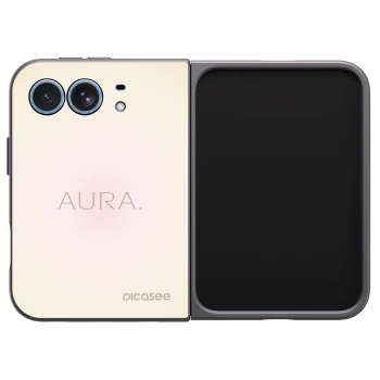 Picasee husă neagră din silicon pentru Apple iPhone Duo - Aura