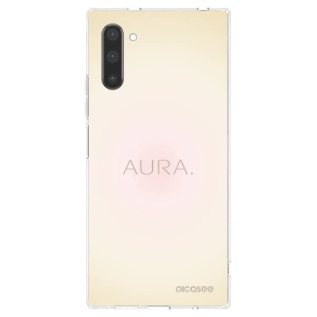 Picasee husă transparentă din silicon pentru Samsung Galaxy Note 10 N970F - Aura