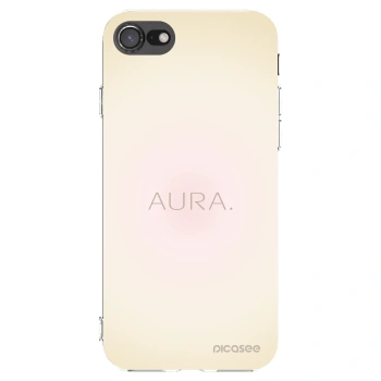 Picasee husă transparentă din silicon pentru Apple iPhone 8 - Aura