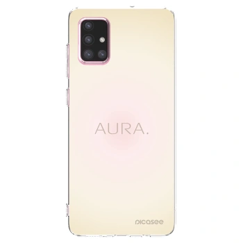 Picasee husă transparentă din silicon pentru Samsung Galaxy A71 A715F - Aura