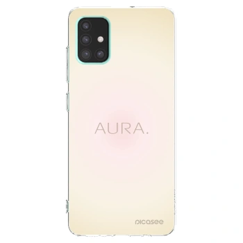 Picasee husă transparentă din silicon pentru Samsung Galaxy A51 A515F - Aura