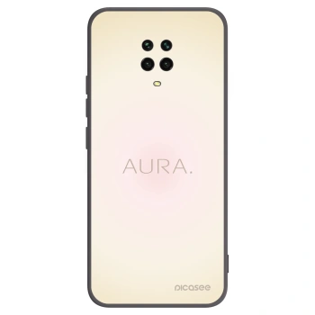 Picasee husă neagră din silicon pentru Xiaomi Redmi Note 9 Pro - Aura