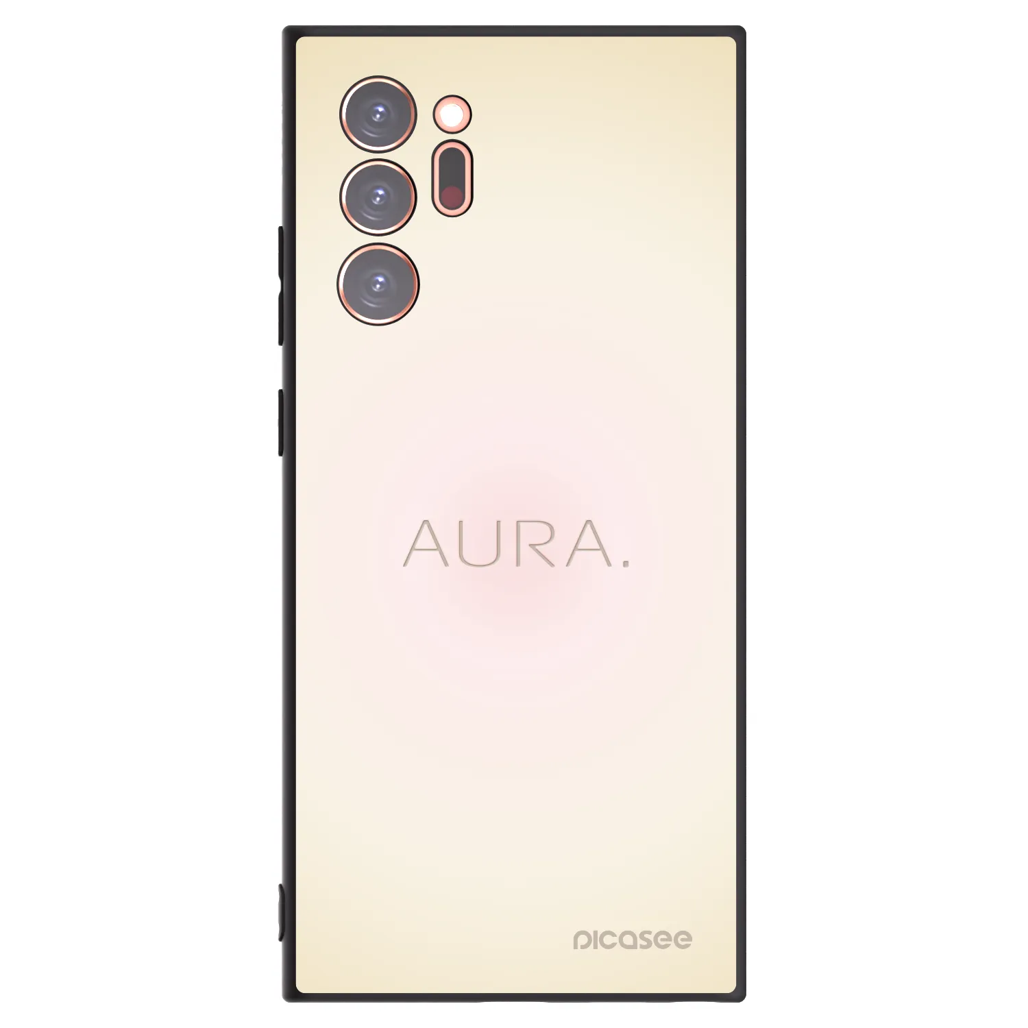 Picasee husă neagră din silicon pentru Samsung Galaxy Note 20 Ultra - Aura