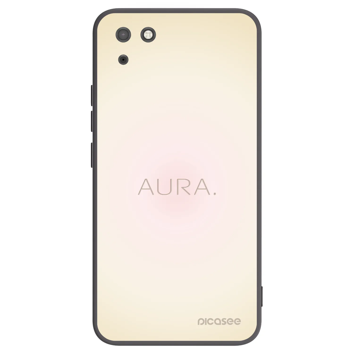 Picasee husă neagră din silicon pentru Huawei Y5P - Aura