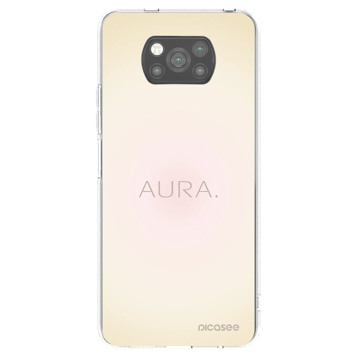 Picasee husă neagră din silicon pentru Xiaomi Poco X3 - Aura
