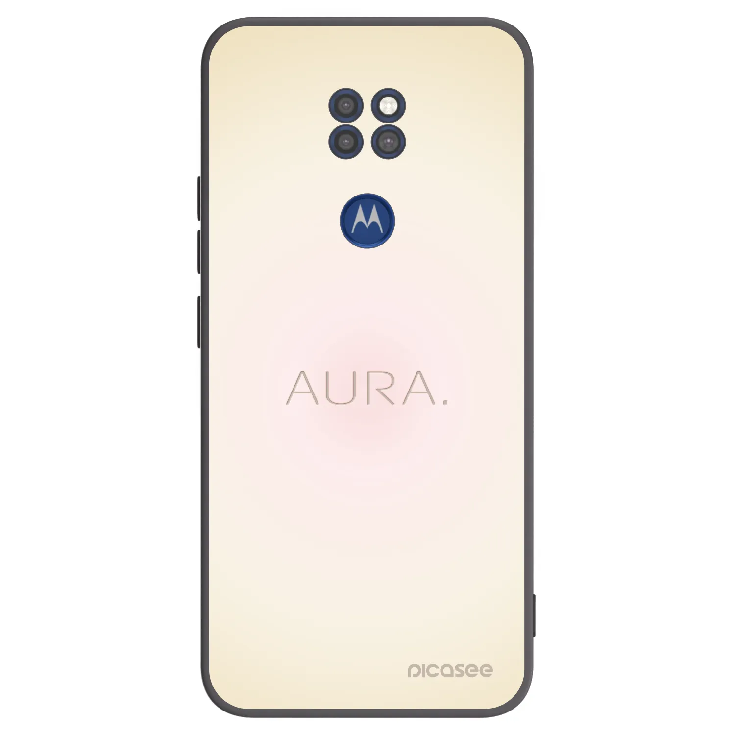 Picasee husă neagră din silicon pentru Motorola Moto G9 Play - Aura