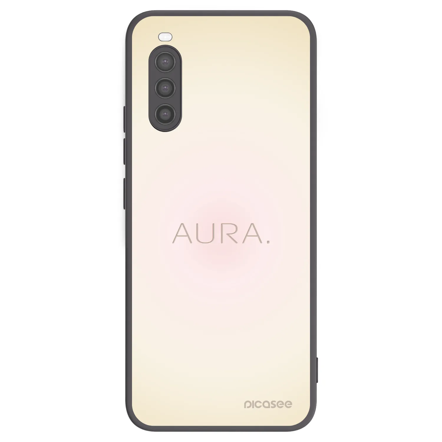 Picasee husă neagră din silicon pentru Sony Xperia 10 II - Aura