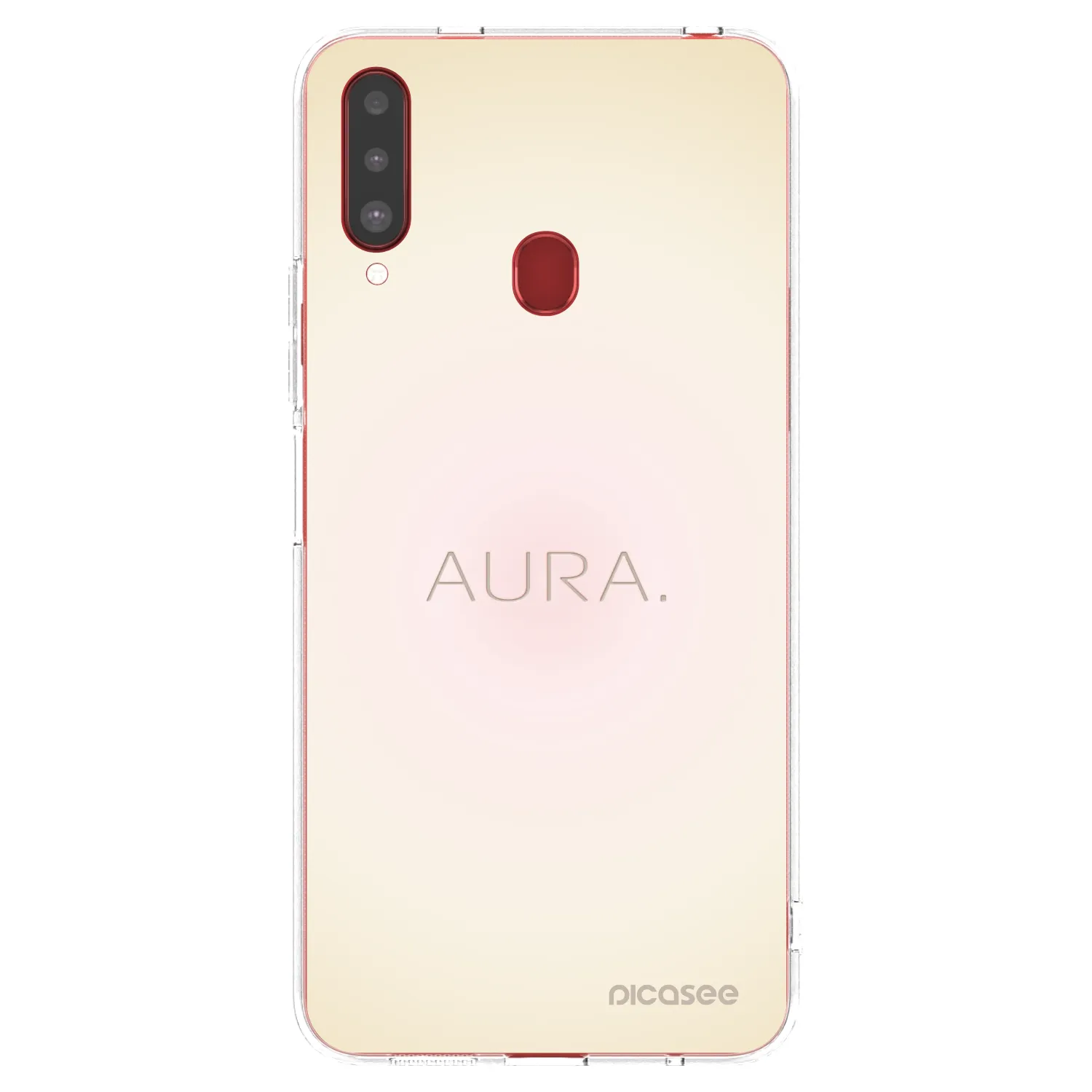 Picasee husă transparentă din silicon pentru Samsung Galaxy A20s - Aura
