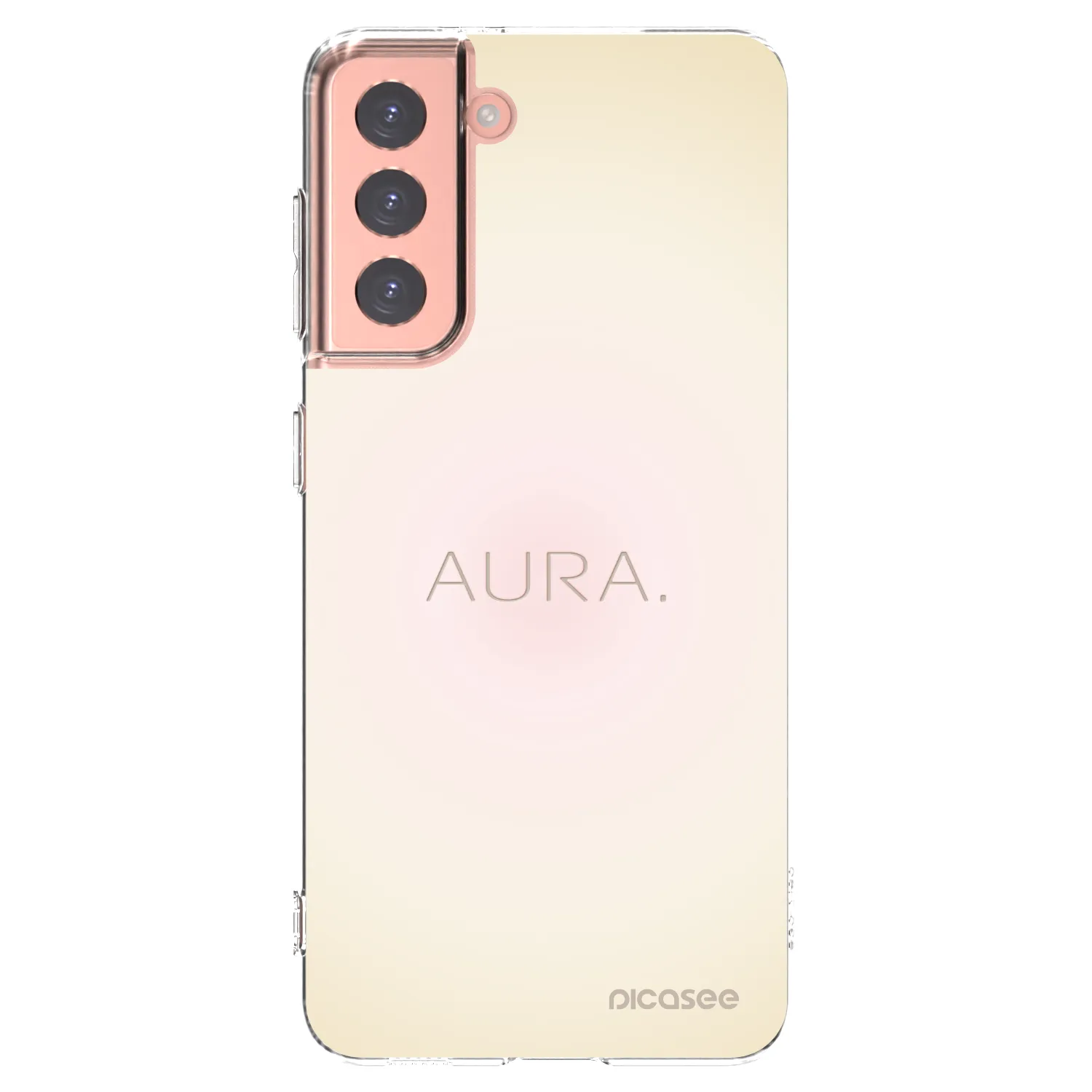 Picasee husă transparentă din silicon pentru Samsung Galaxy S21 5G G991B - Aura