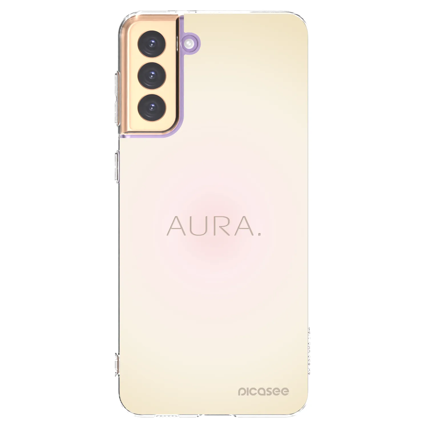 Picasee husă transparentă din silicon pentru Samsung Galaxy S21+ 5G G996F - Aura