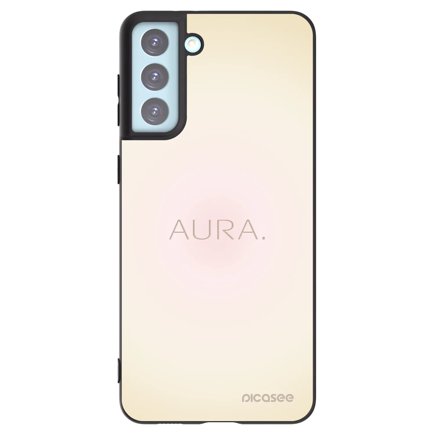 Picasee husă neagră din silicon pentru Samsung Galaxy S21+ 5G G996F - Aura