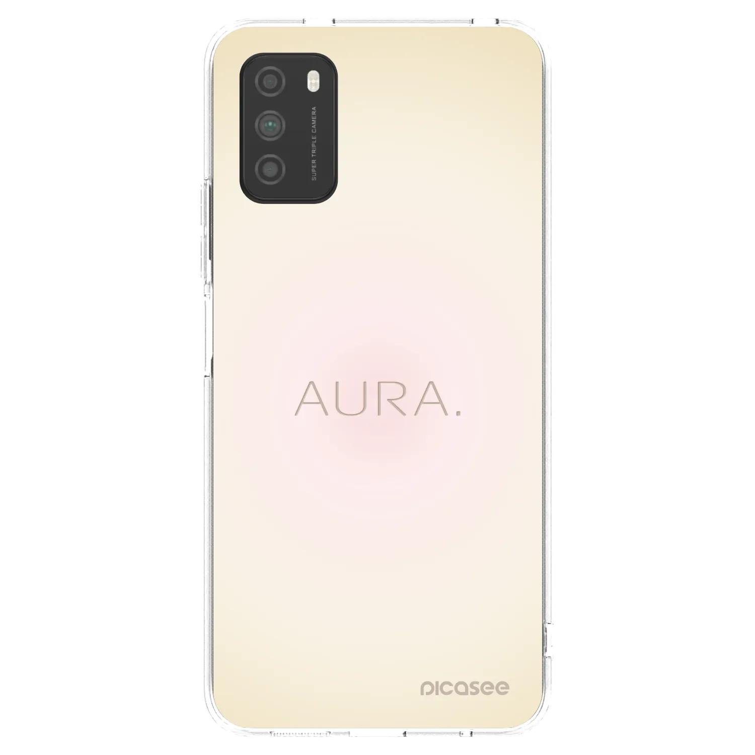 Picasee husă transparentă din silicon pentru Xiaomi Poco M3 - Aura