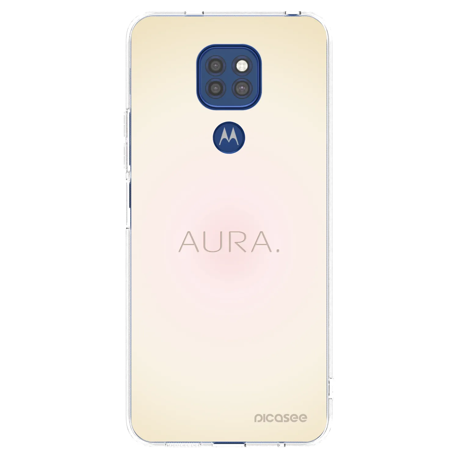 Picasee husă transparentă din silicon pentru Motorola Moto G9 Play - Aura