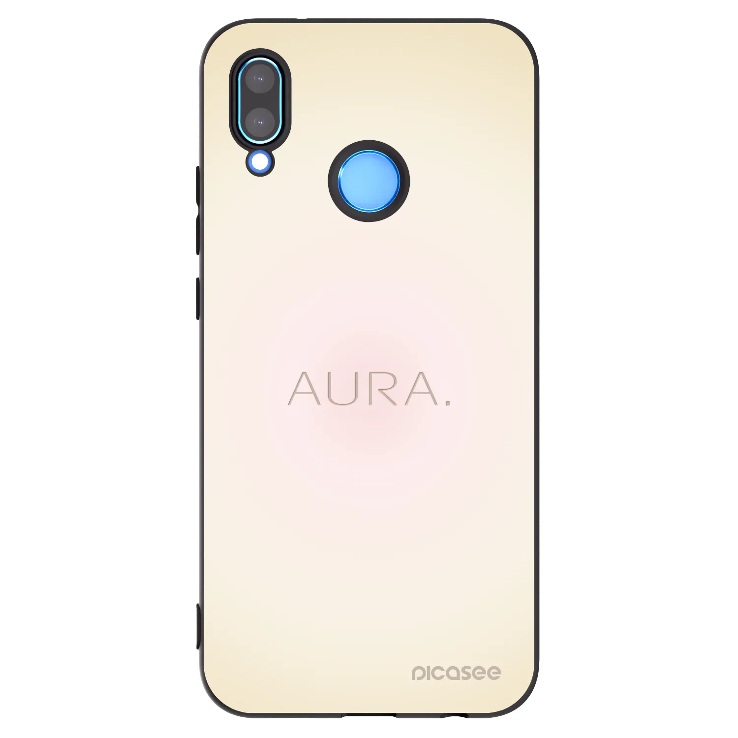 Picasee husă neagră din silicon pentru Huawei P20 Lite - Aura