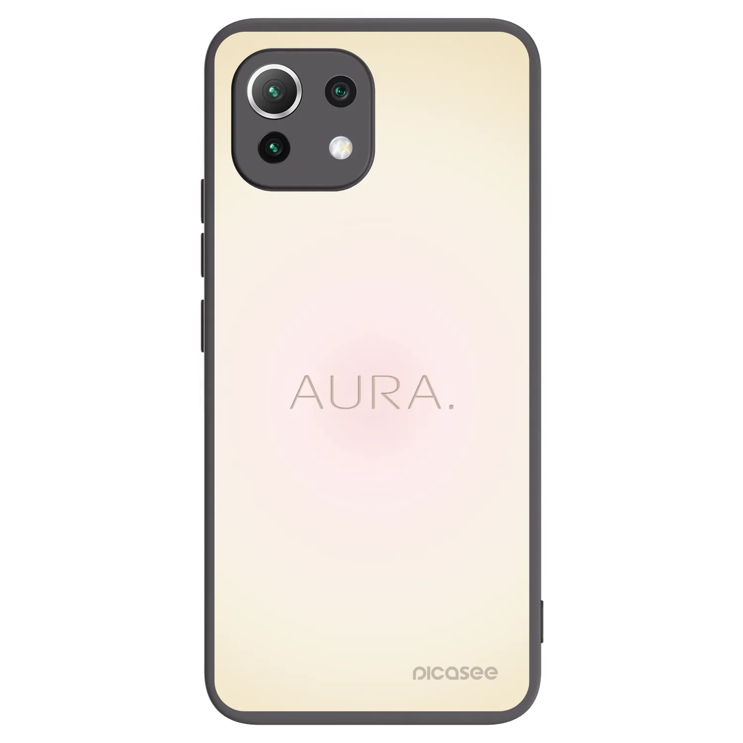 Picasee husă neagră din silicon pentru Xiaomi Mi 11 Lite - Aura