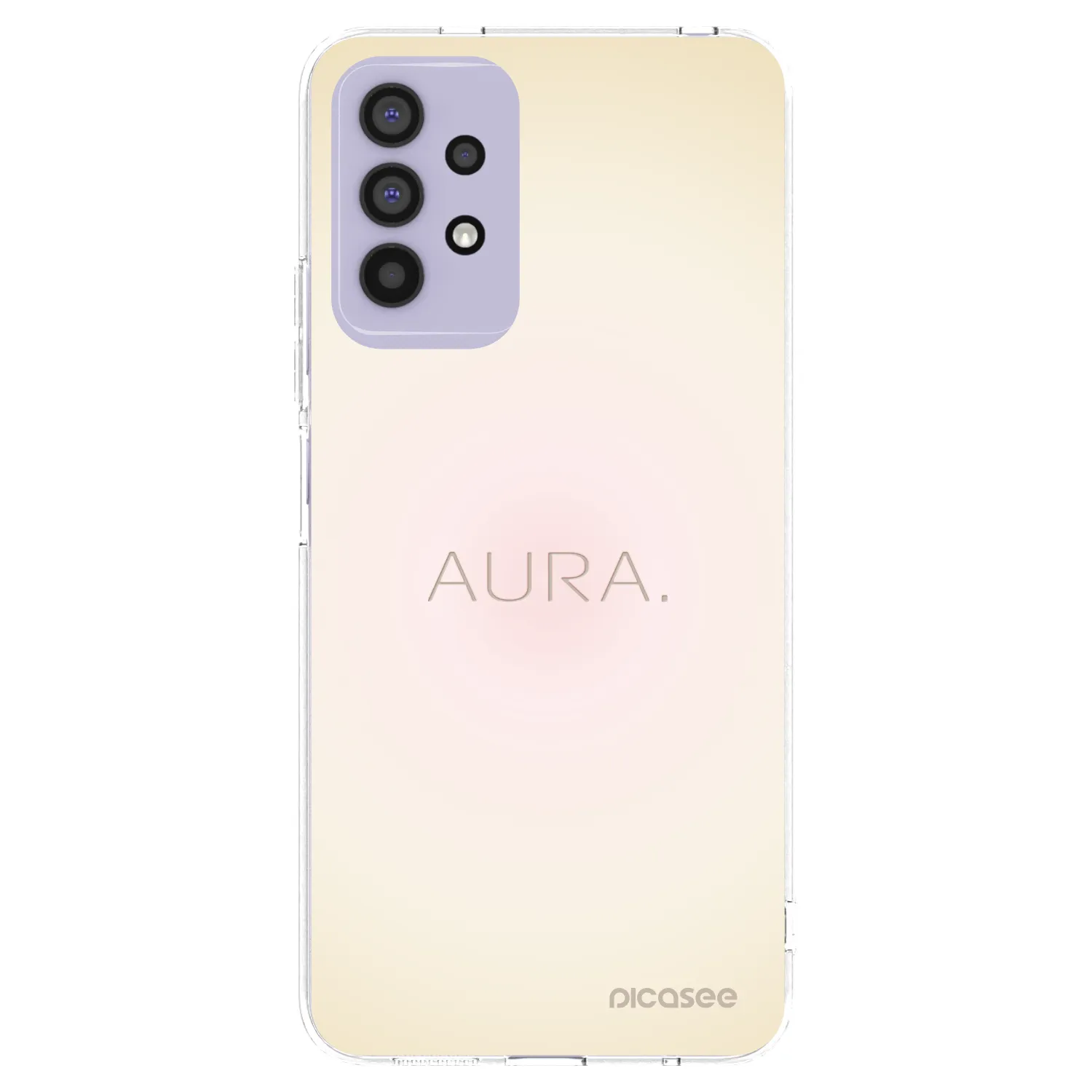 Picasee husă transparentă din silicon pentru Samsung Galaxy A32 4G SM-A325F - Aura