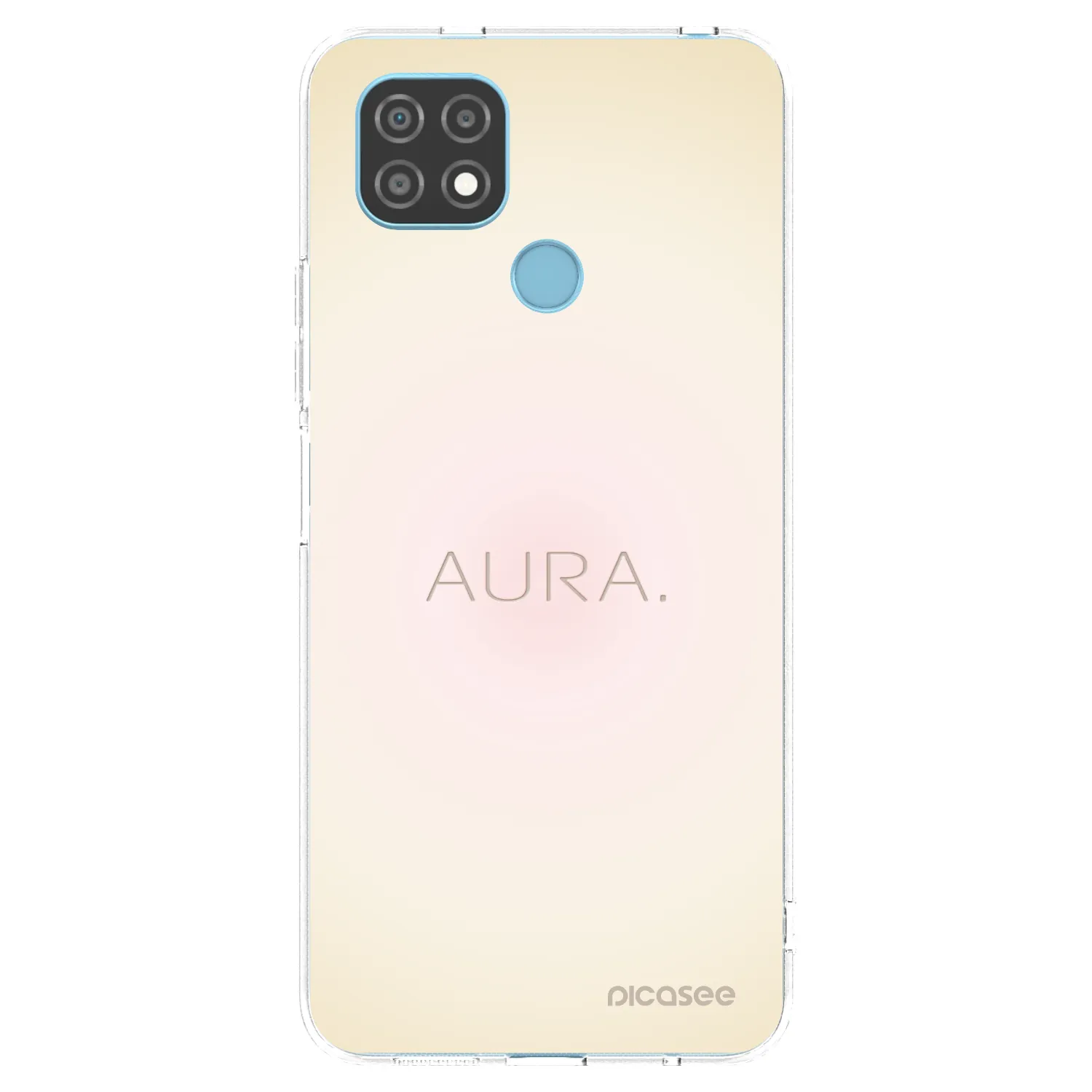 Picasee husă transparentă din silicon pentru Realme C21 - Aura