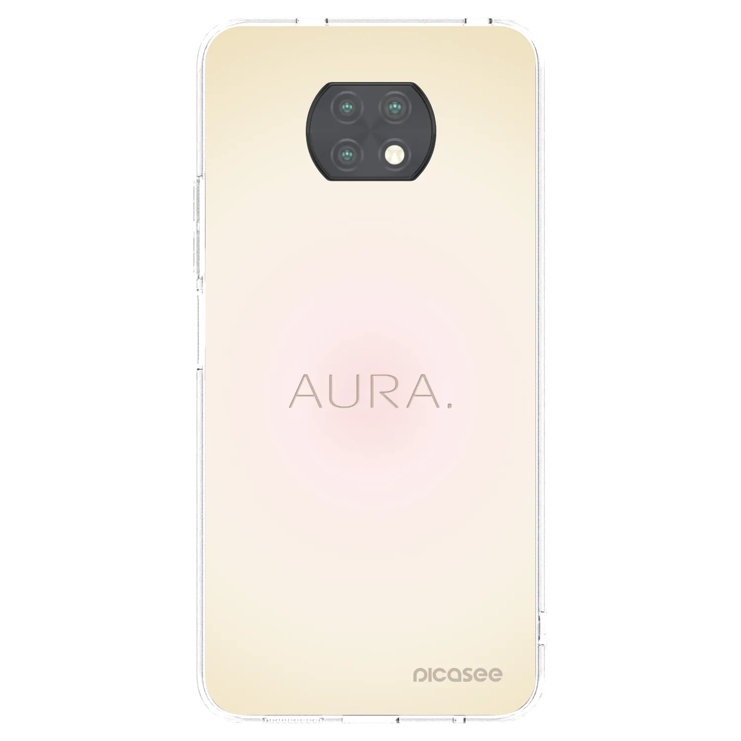 Picasee husă transparentă din silicon pentru Xiaomi Redmi Note 9T - Aura