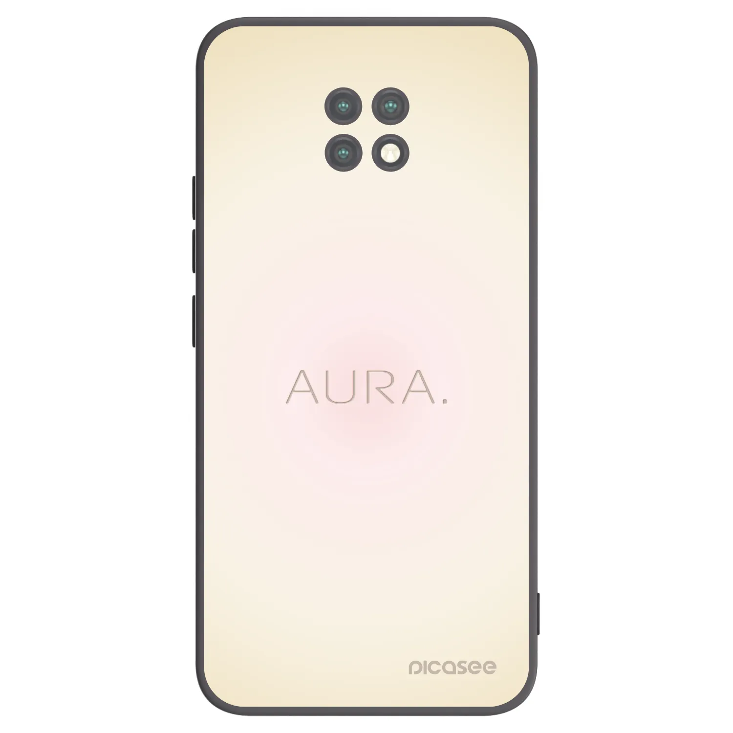 Picasee husă neagră din silicon pentru Xiaomi Redmi Note 9T - Aura