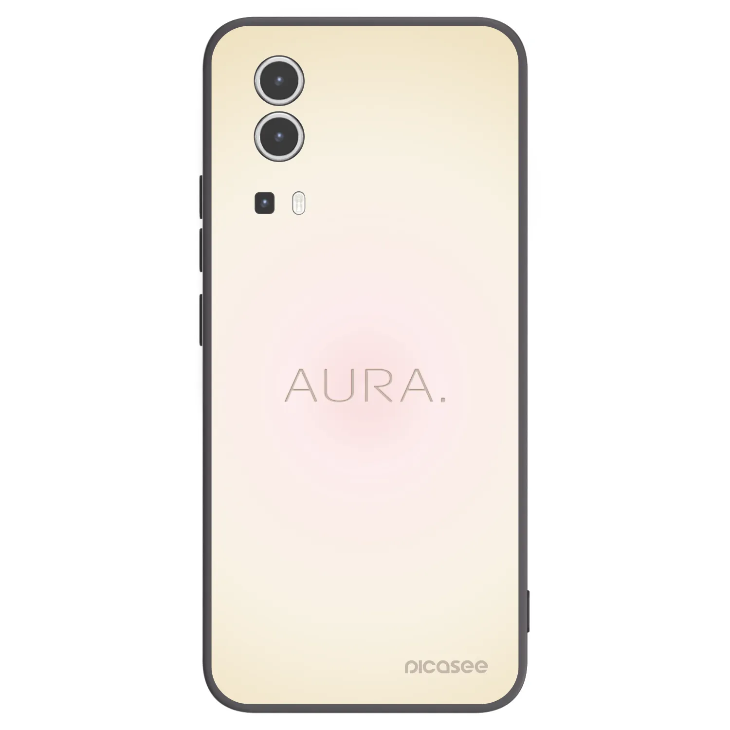 Picasee husă neagră din silicon pentru Vivo Y72 5G - Aura