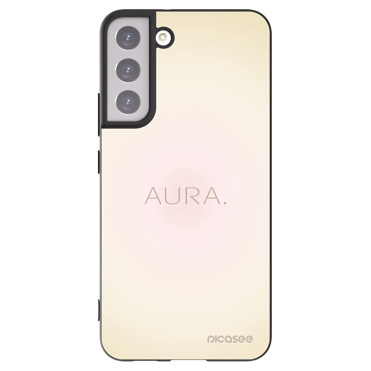 Picasee husă neagră din silicon pentru Samsung Galaxy S22+ 5G - Aura