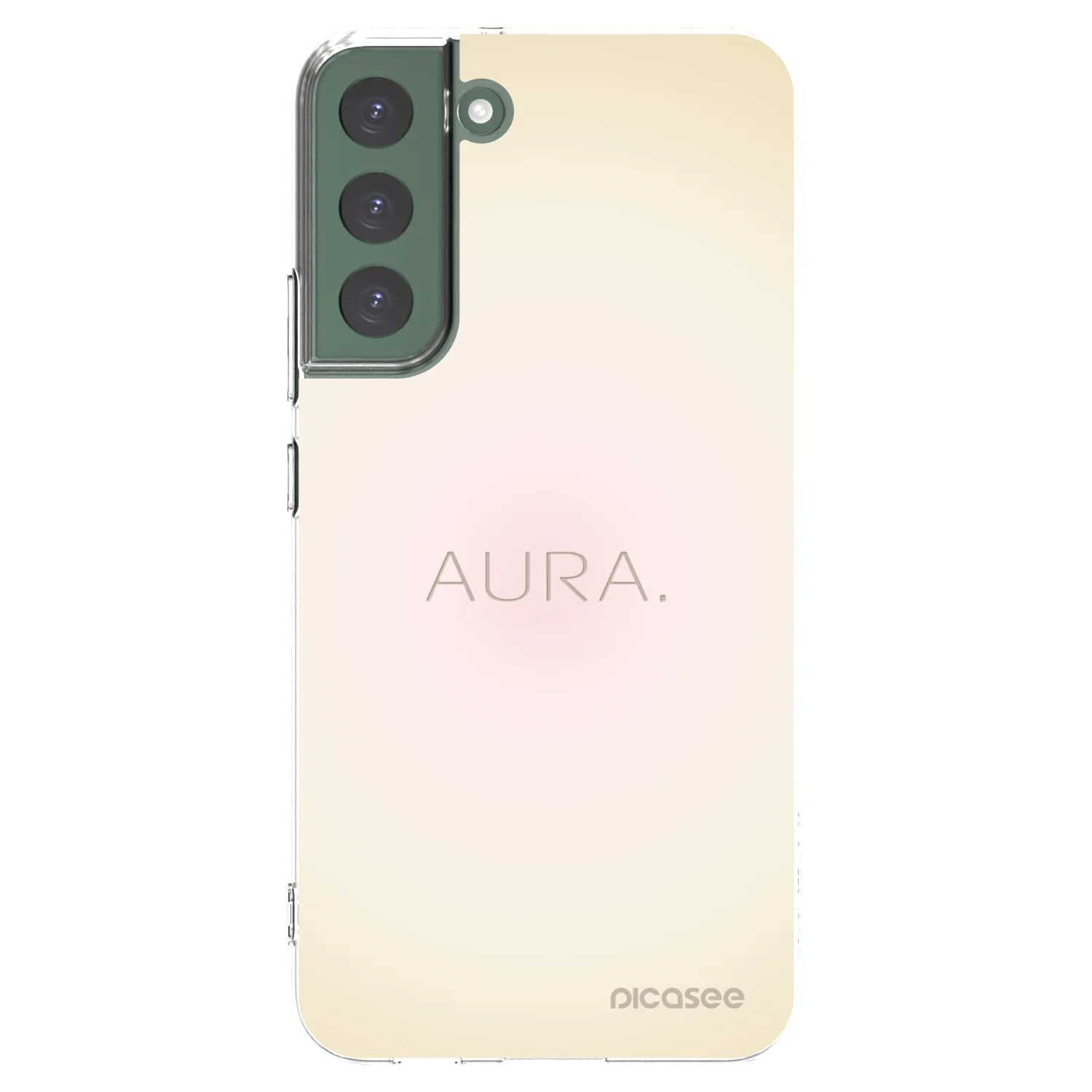 Picasee husă transparentă din silicon pentru Samsung Galaxy S22+ 5G - Aura