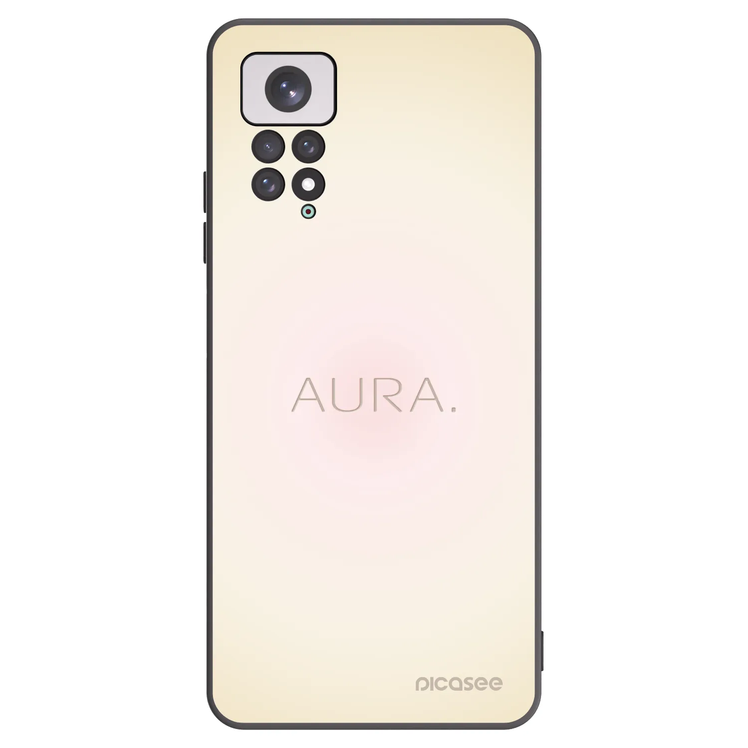 Picasee husă neagră din silicon pentru Xiaomi Redmi Note 11 - Aura