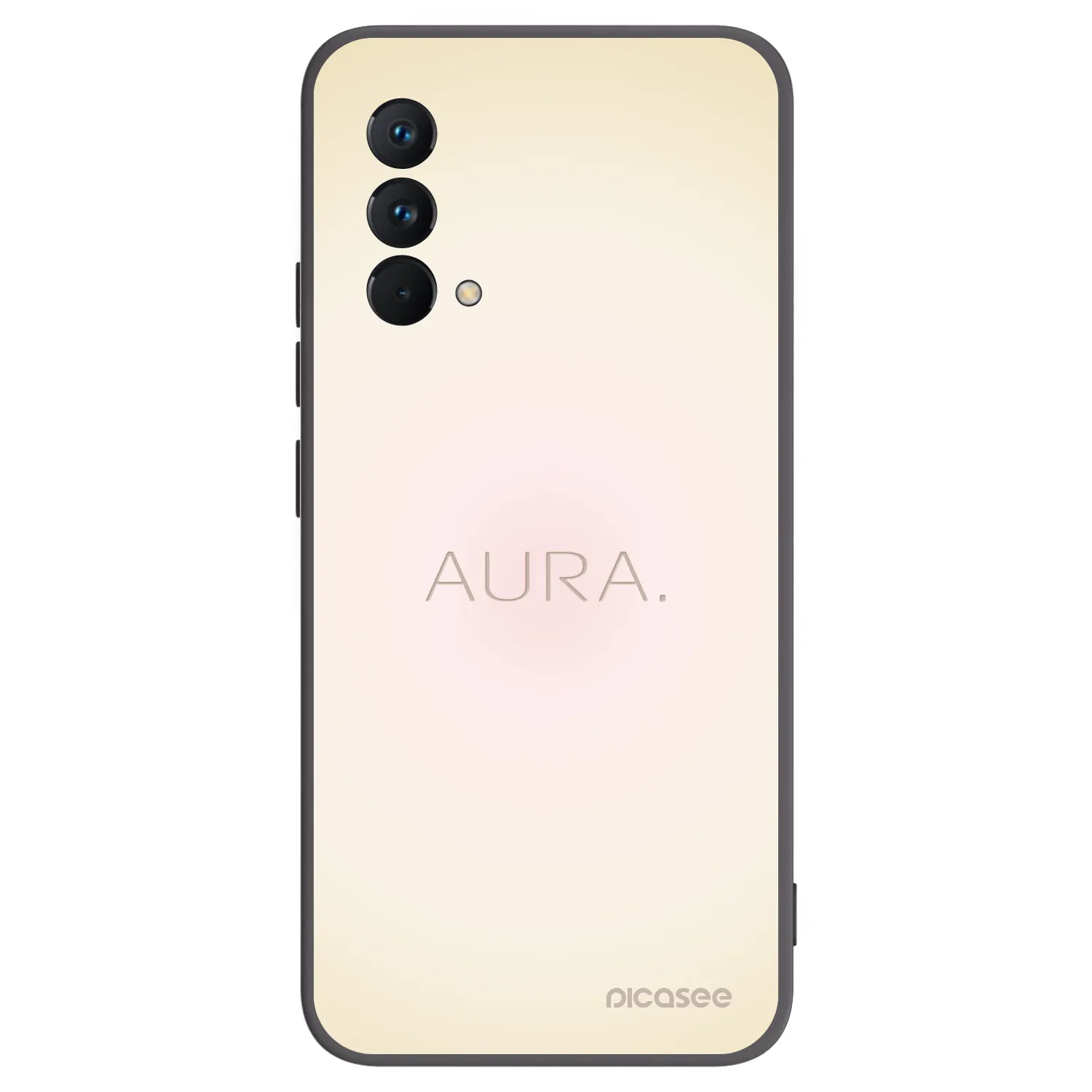Picasee husă neagră din silicon pentru Realme GT Master Edition 5G - Aura