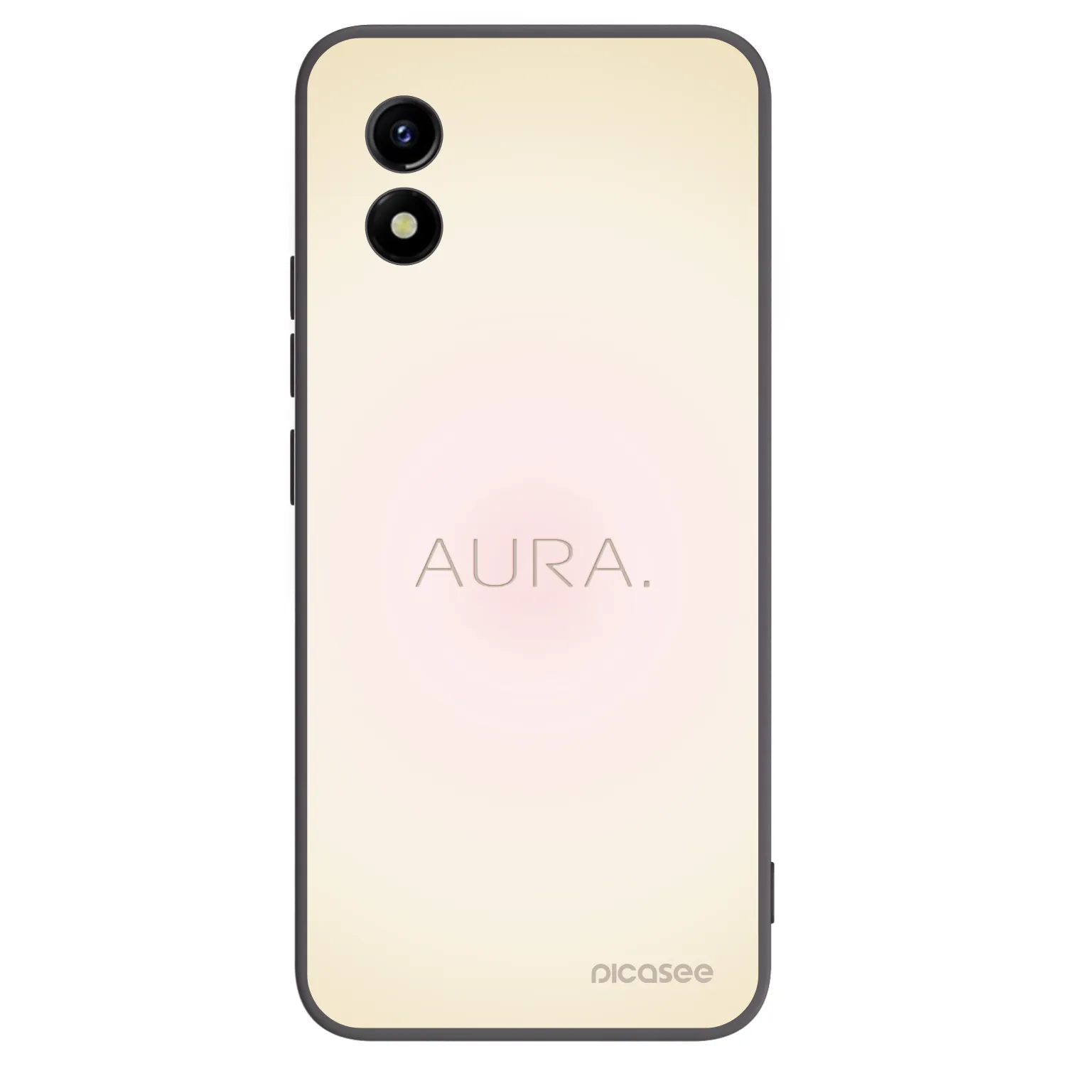 Picasee husă neagră din silicon pentru Vivo Y01 - Aura