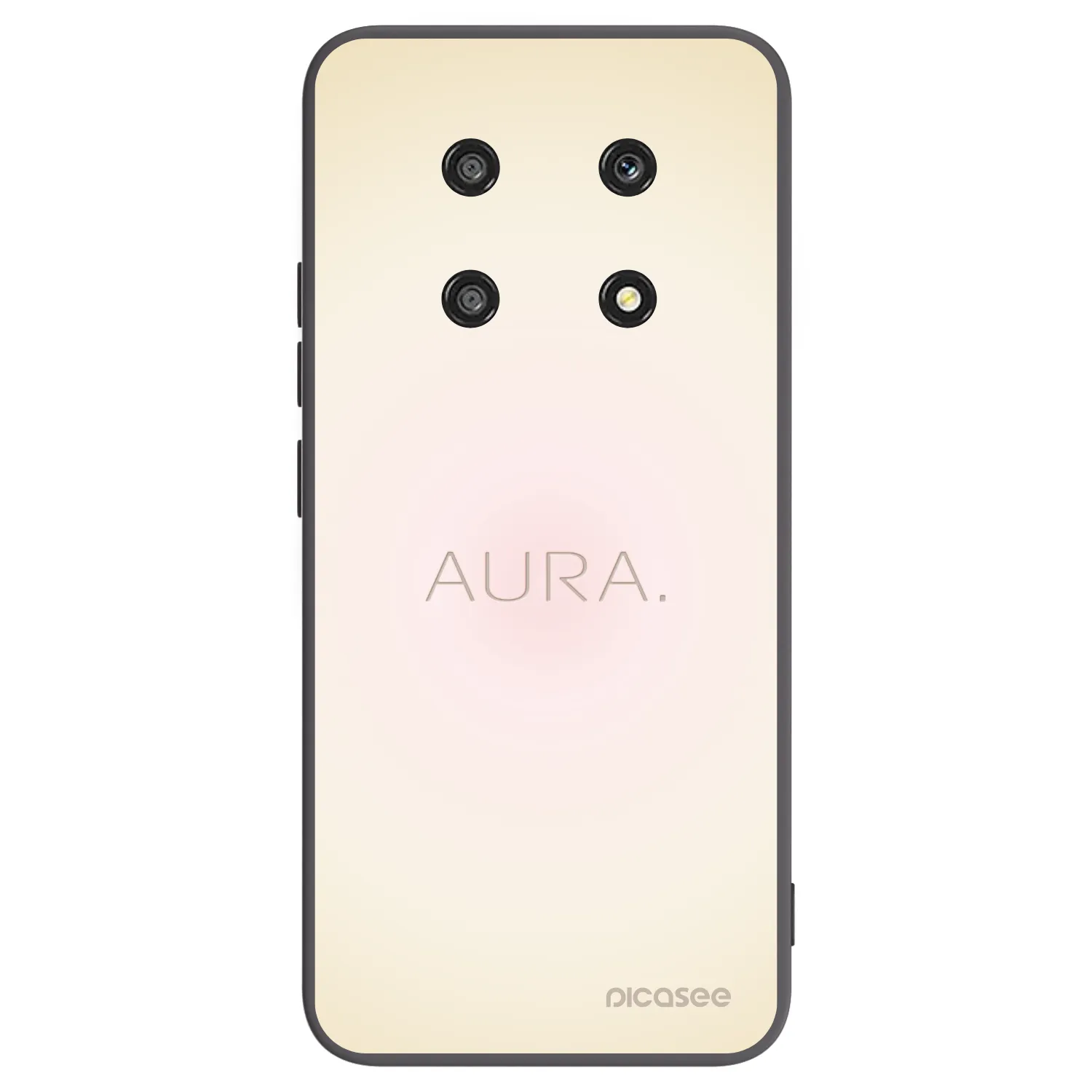 Picasee husă neagră din silicon pentru Honor Magic4 Lite 5G - Aura