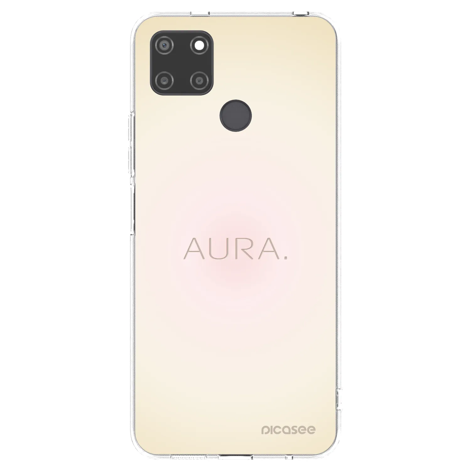 Picasee husă transparentă din silicon pentru Realme C21Y - Aura