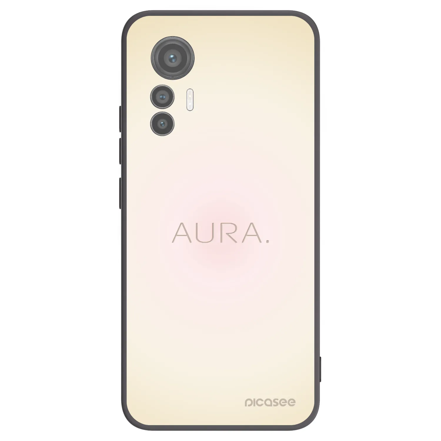 Picasee husă neagră din silicon pentru Xiaomi 12 Lite - Aura