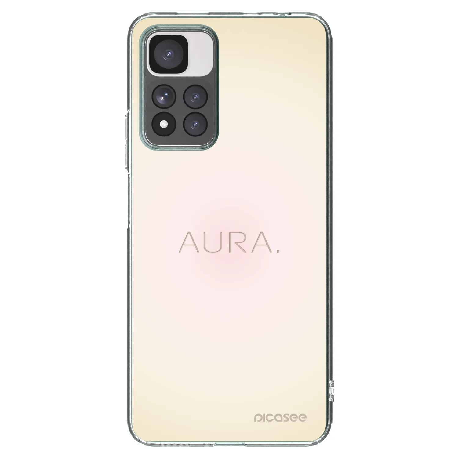 Picasee husă transparentă din silicon pentru Xiaomi Redmi Note 11 Pro+ 5G - Aura