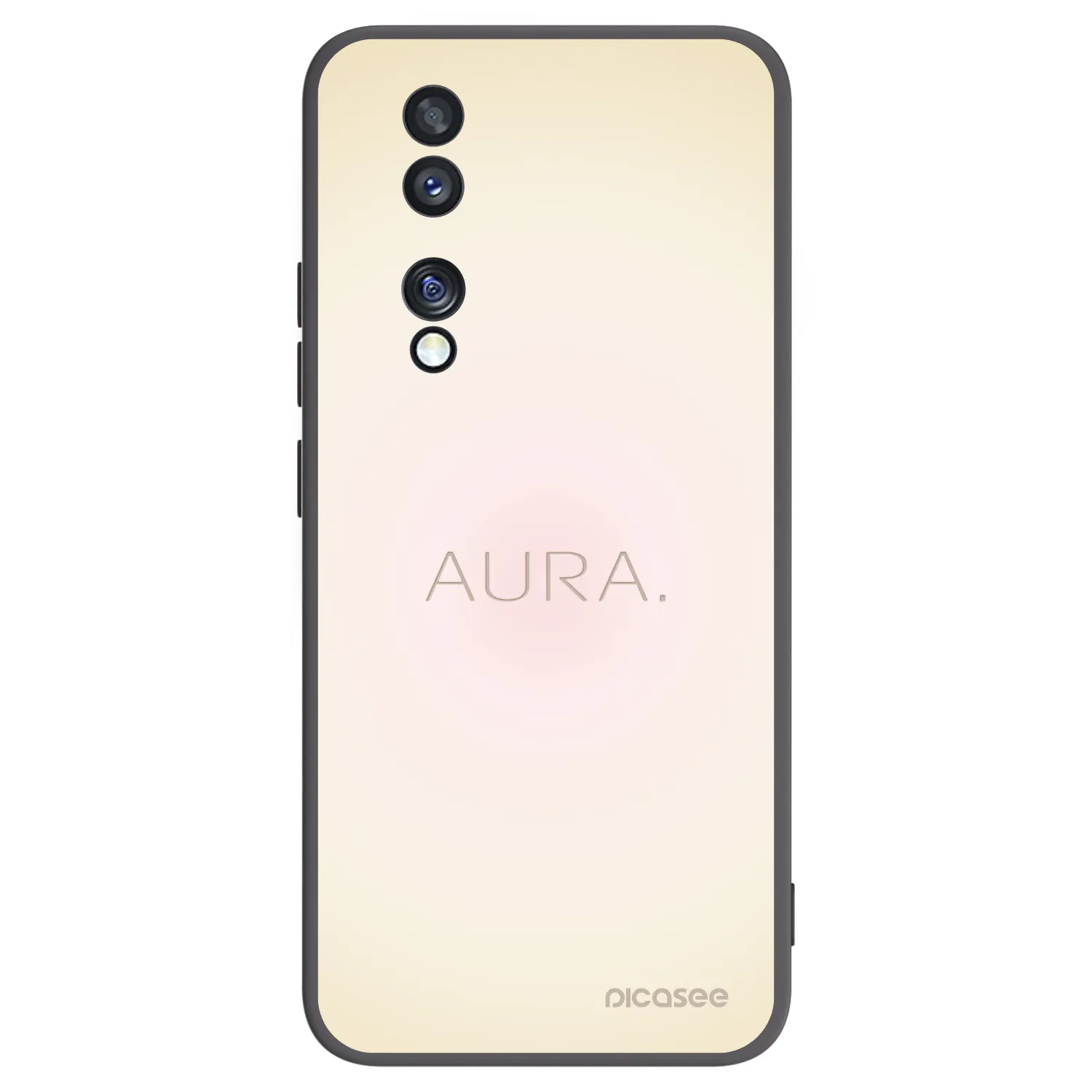 Picasee husă neagră din silicon pentru Honor 70 - Aura