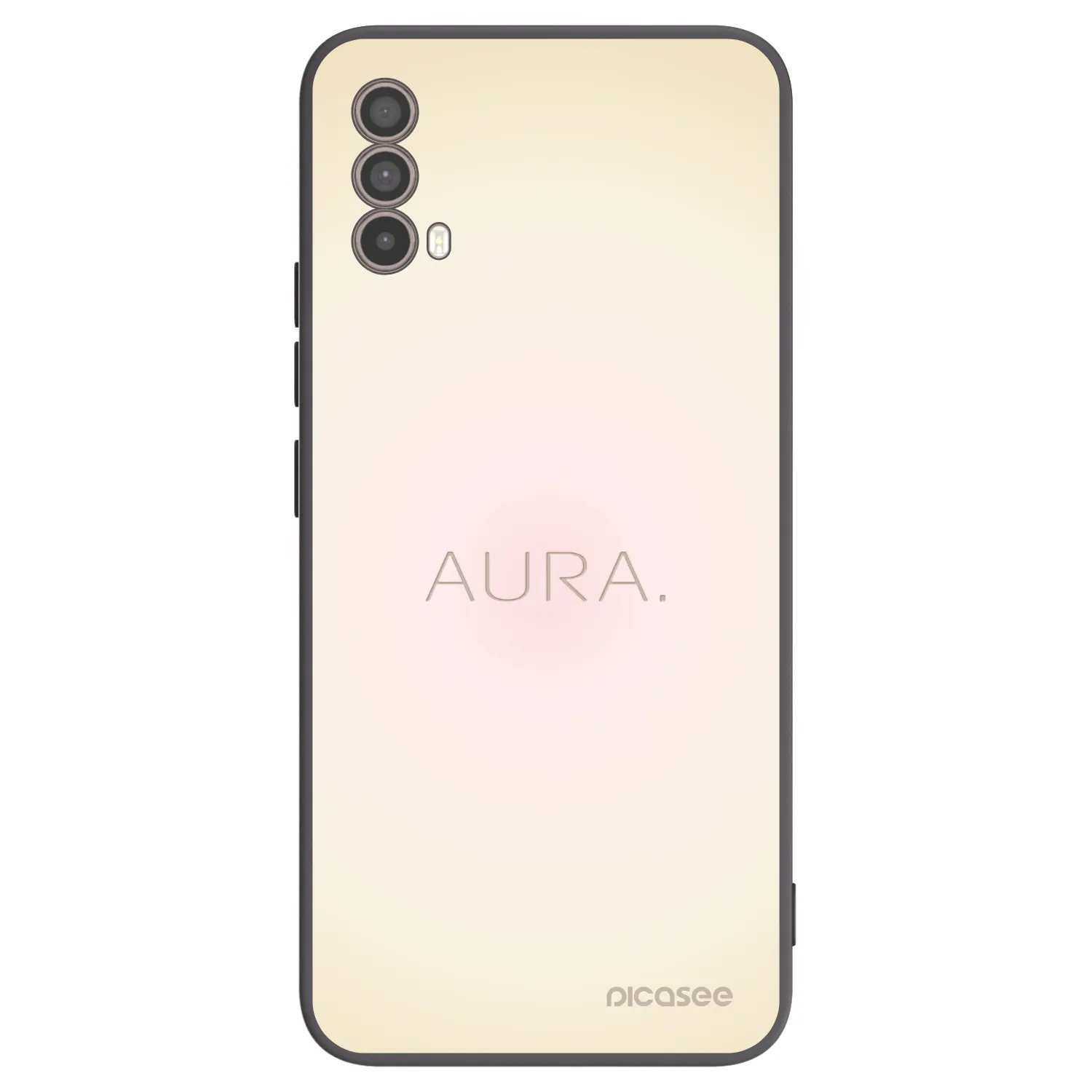 Picasee husă neagră din silicon pentru Motorola Moto E40 - Aura