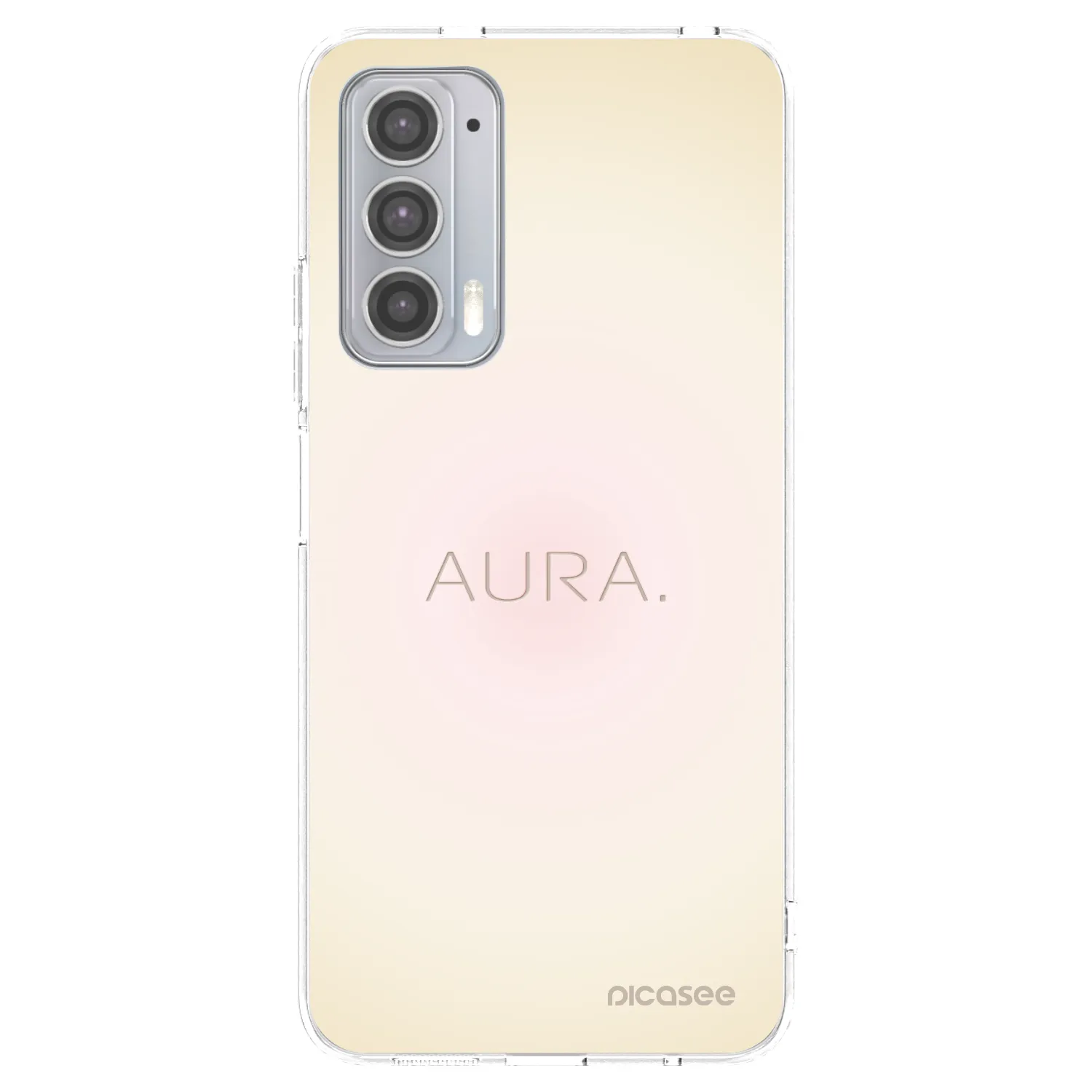 Picasee husă transparentă din silicon pentru Motorola Edge 20 - Aura