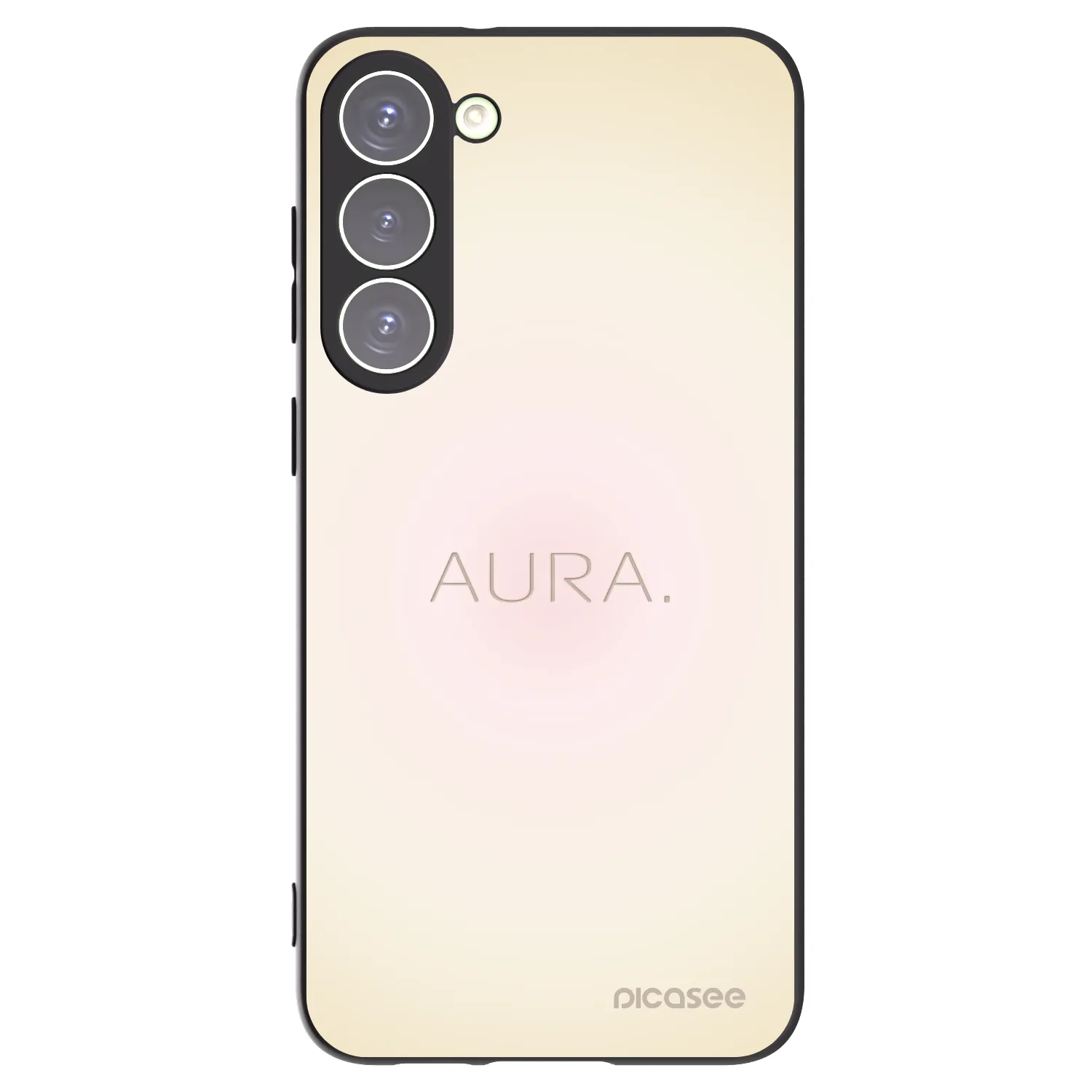 Picasee husă neagră din silicon pentru Samsung Galaxy S23+ 5G - Aura