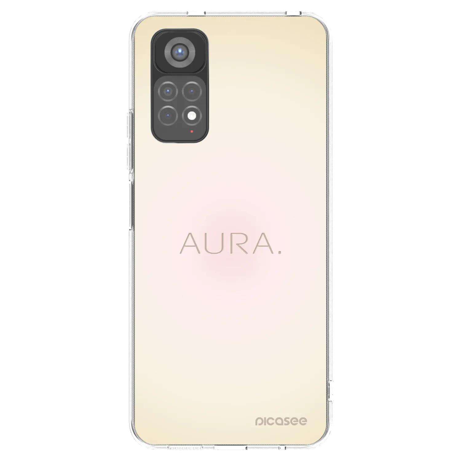 Picasee husă transparentă din silicon pentru Xiaomi Redmi Note 11S 5G - Aura
